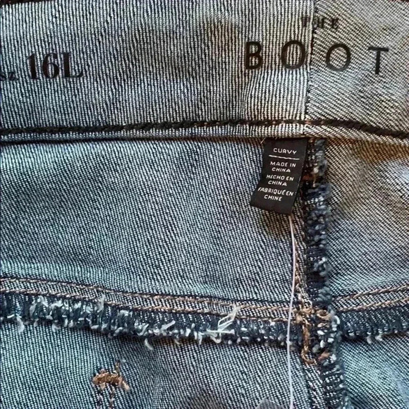 White House Black Market Embellished Bootcut Jeans - Picture 6 of 7